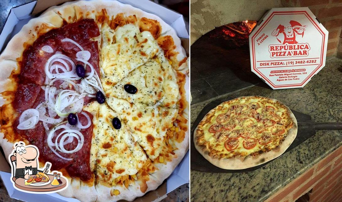 Experimente diferentes variedades de pizza