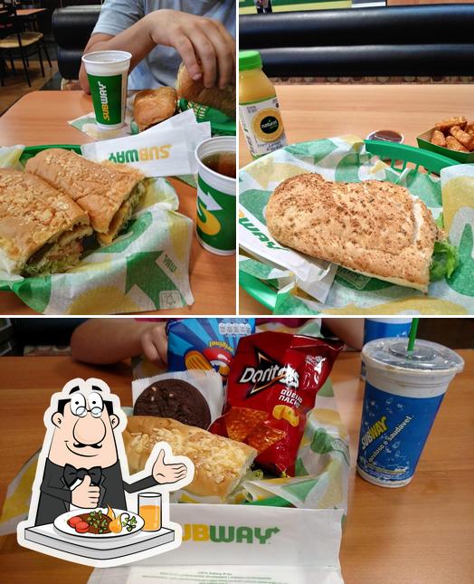 Comida em Subway