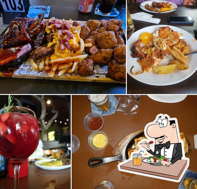 Comida em Velho Texas - Steak and Drinks