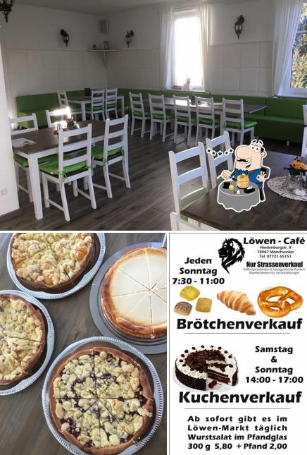 Check out the picture displaying food and interior at Löwen Döner