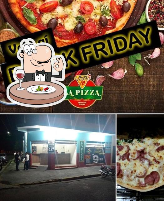 The image of La Pizza - Delivery & Balcão’s food and exterior