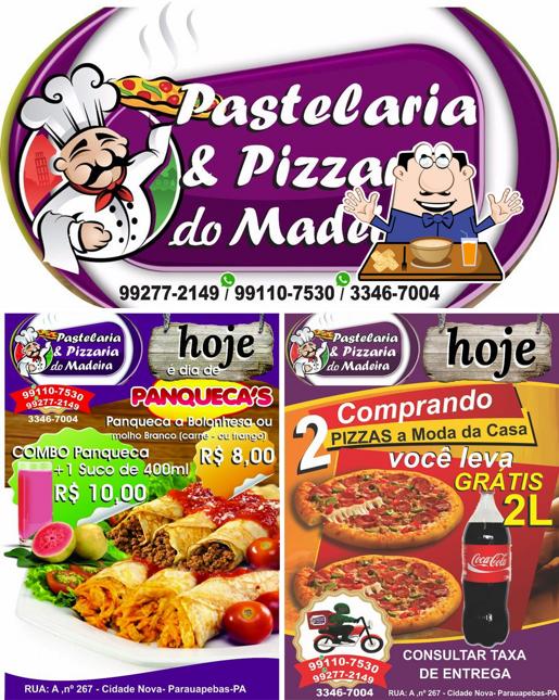 Comida em Pastelaria E Pizzaria Do Madeira