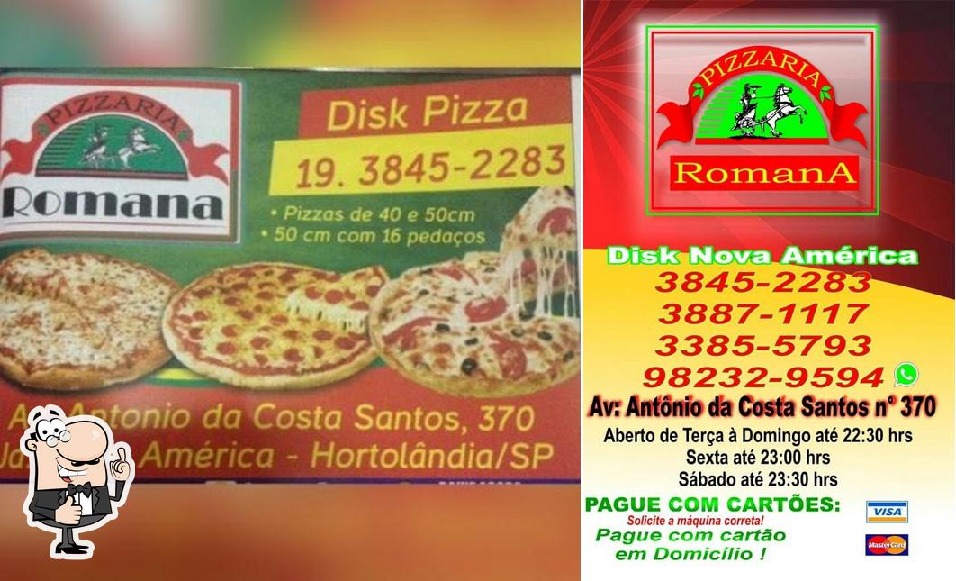 Look at the image of Pizzaria Romana Nova América