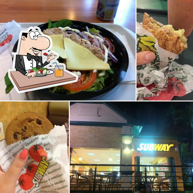 Comida em Subway