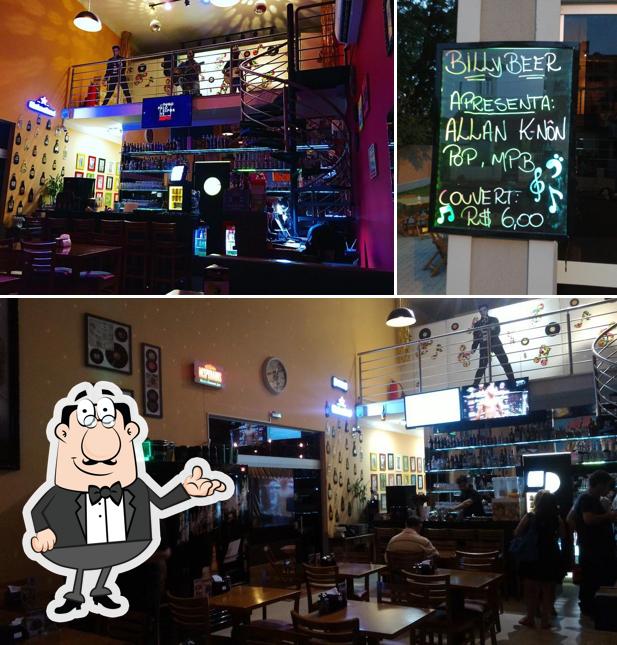 BillyBeer is distinguished by interior and blackboard