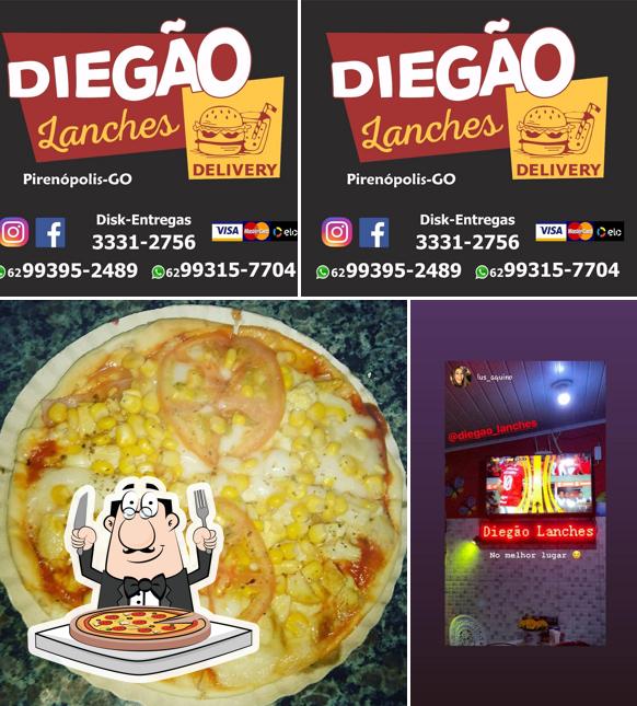 Consiga diversos tipos de pizza