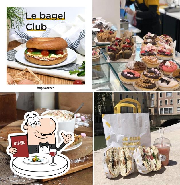 Plats à Bagel Corner - Bagels - Donuts - Café