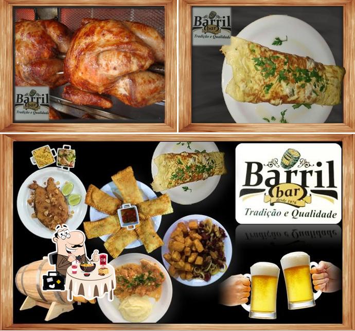 Comida em Barril Bar