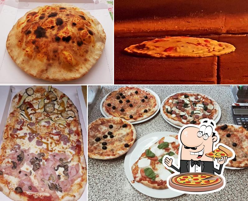 Commandez différents types de pizzas