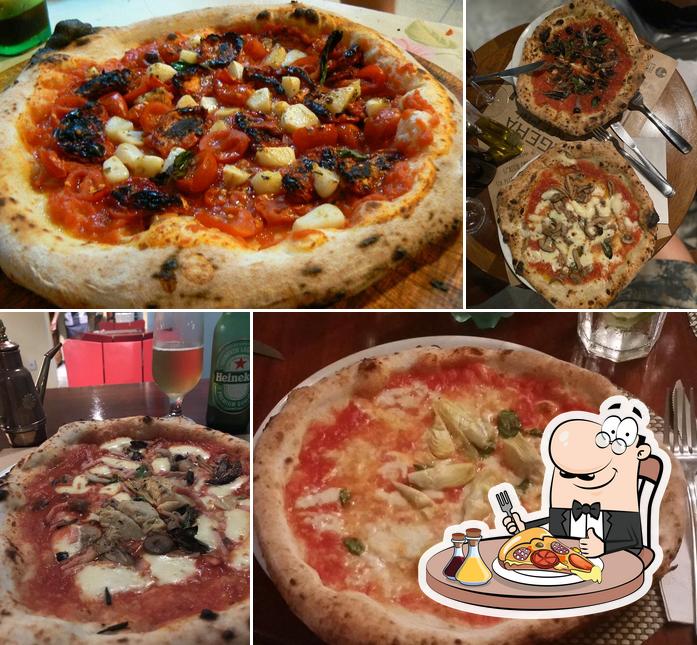 Escolha pizza no Leggera Pizza Napoletana Perdizes