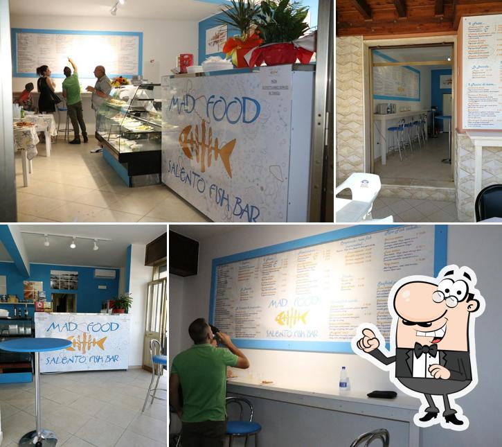 Gli interni di Mad Food - Salento Fish Bar