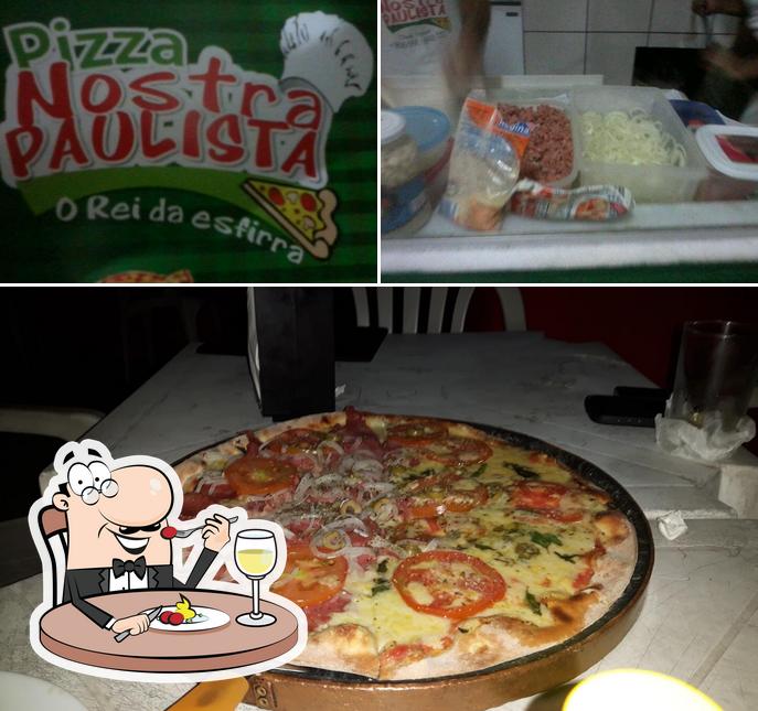 Comida em Nostra Pizza Paulista