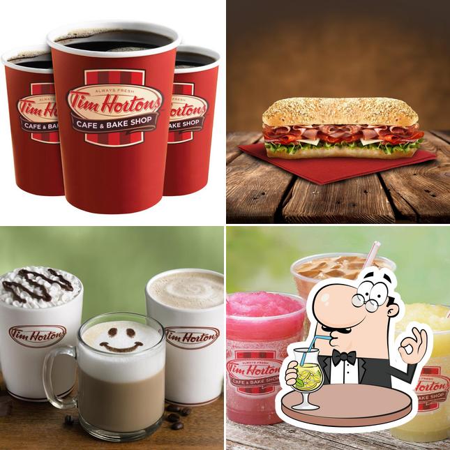 Vérifiez l’image affichant la boire et nourriture concernant Tim Hortons