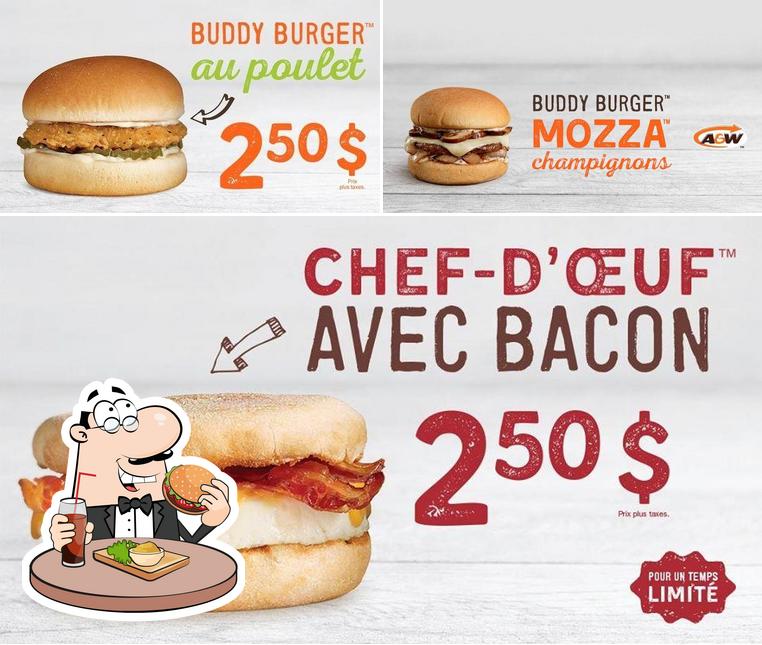 Les hamburgers de A&W Canada will conviendront une grande variété de goûts