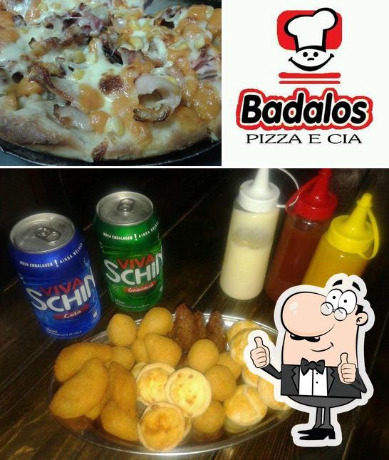 Here's an image of Badalos pizzaria