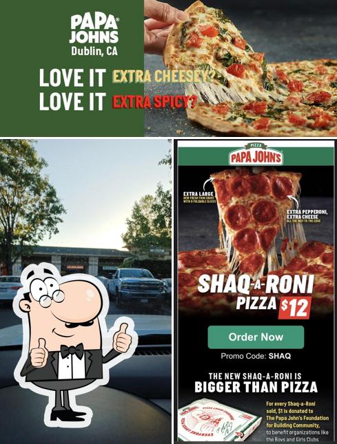 See the pic of Papa John's Pizza