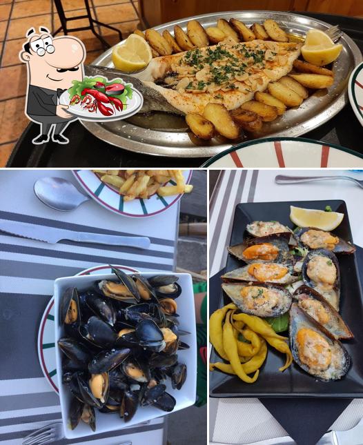 Prenez des fruits de mer à Restaurant Basque Poissons Ispeguy Ciboure