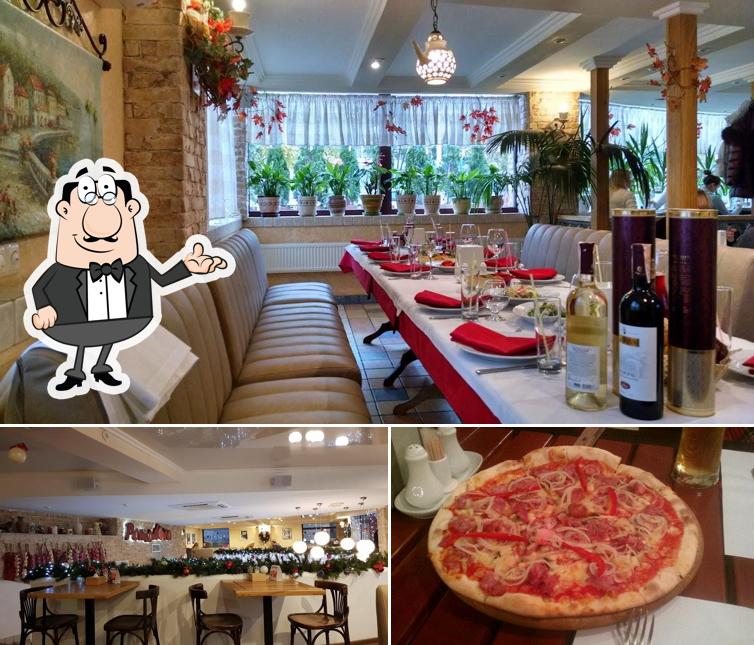 Pomodoro is distinguished by interior and pizza