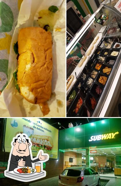 Comida em Subway