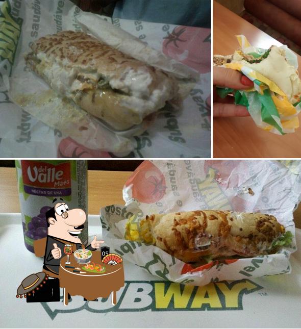 Comida em Subway