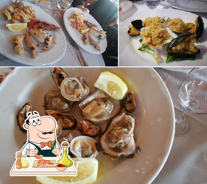 Prenez différents repas à base de fruits de mer proposés par L'approdo