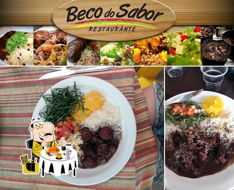 Comida em Beco do Sabor Restaurante