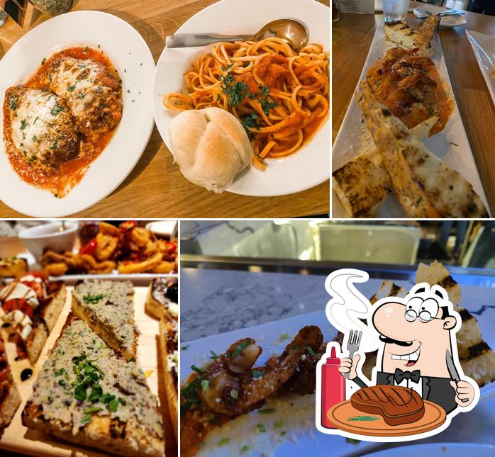 Try out meat meals at Crust Simply Italian Gilbert