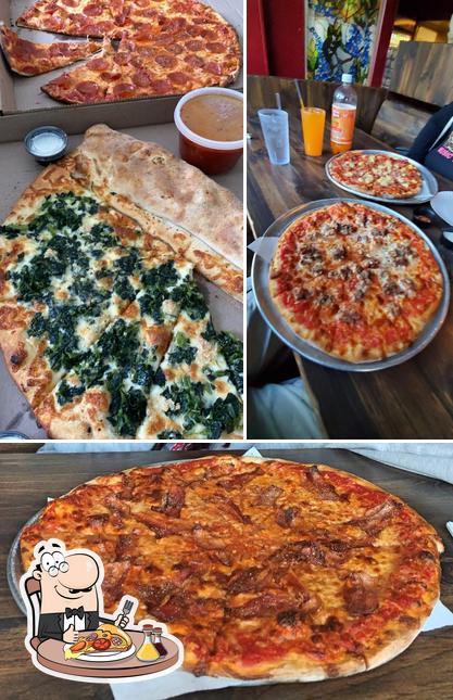 Try out pizza at DePalma's Apizza