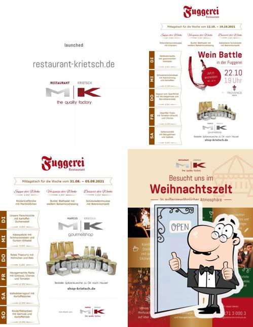 Look at this picture of Restaurant Fuggerei Schwäbisch Gmünd - Krietsch Gastro GmbH