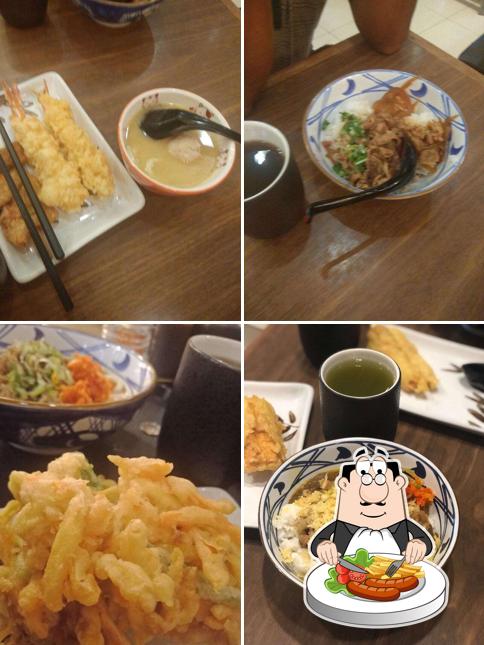 Food at Marugame Udon