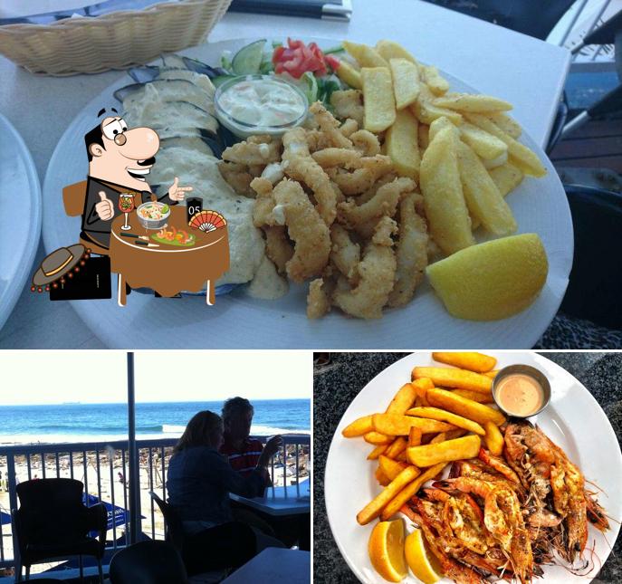 Еда и внутреннее оформление в The Kingfisher Seafood Restaurant