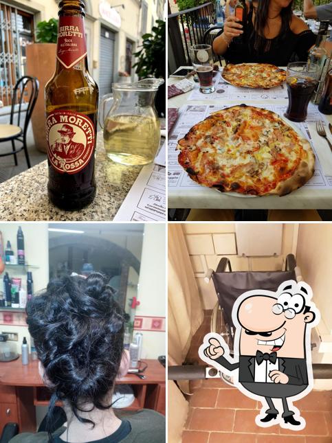 Gli interni di Bar Pizzeria Baldaccio a fianco Museo della Battaglia e Di Anghiari