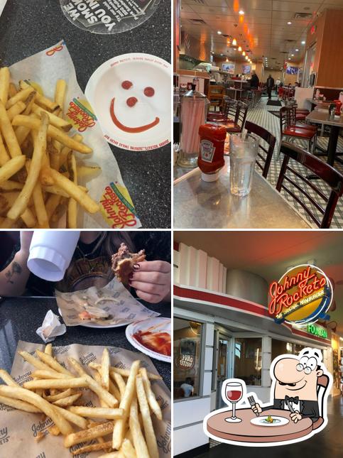 Food at Johnny Rockets