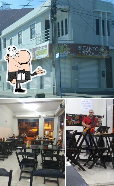 Veja imagens do interior do Recanto Da Pizza