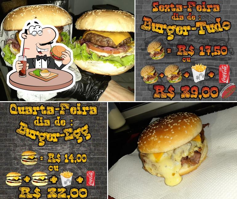 Delicie-se com um hambúrguer no TJ Burguer