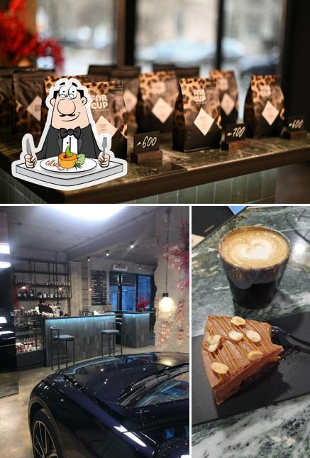 The photo of Carpaccio coffee’s food and interior