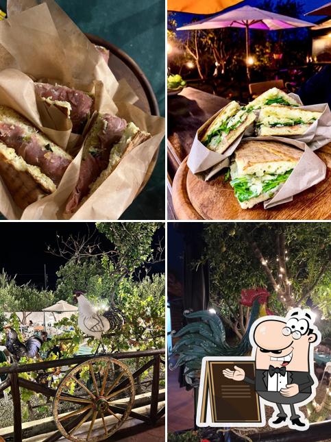 La photo de la extérieur et nourriture concernant Il Giardino Saraceno PANE CUNZATU Roccalumera