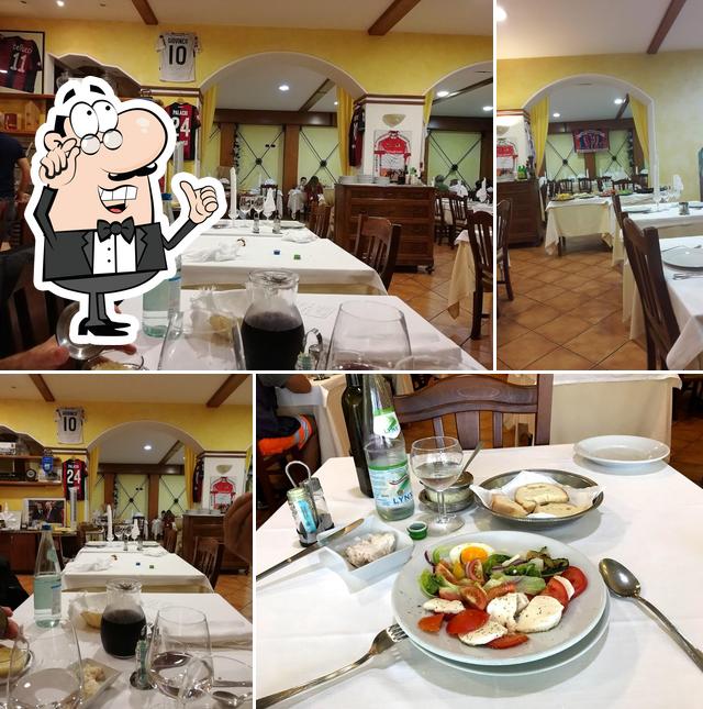 L'intérieur de Trattoria Il Diavoletto