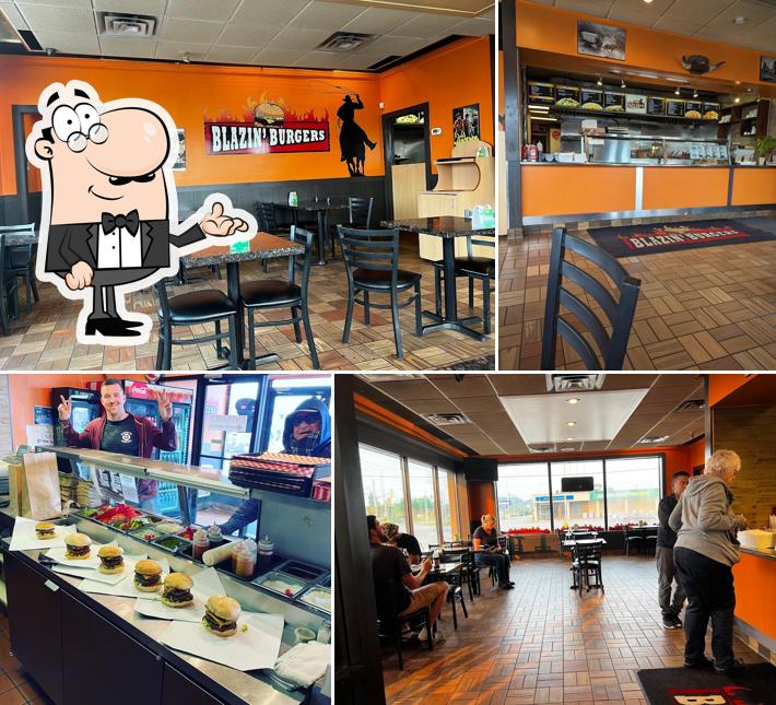 L'intérieur de BLAZIN' BURGERS PORT PERRY