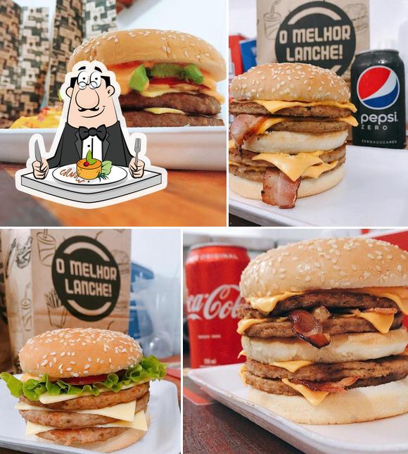 Comida em Big Burger