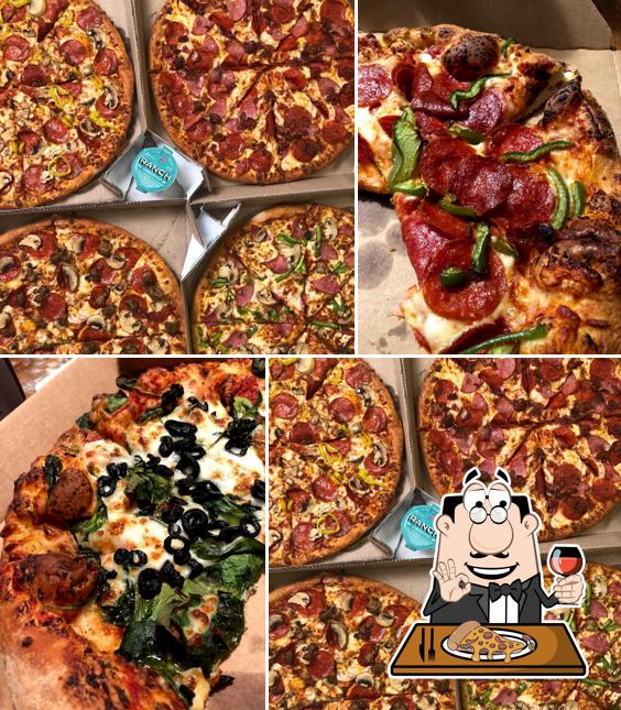 Order different types of pizza