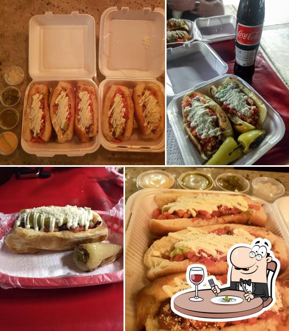 Meals at El Caprichoso Hot Dogs