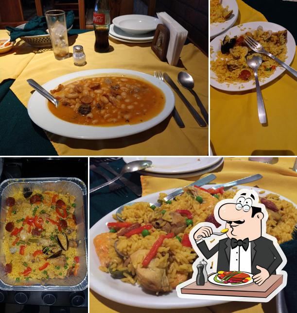Meals at El Cortijo Restaurante
