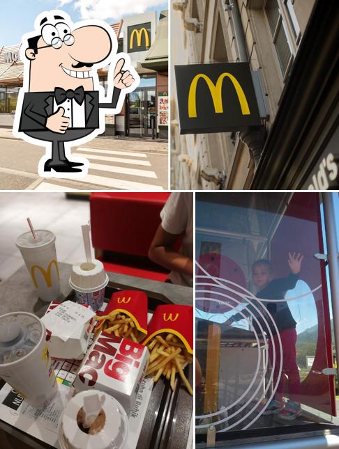 Взгляните на изображение фастфуда "McDonald's"