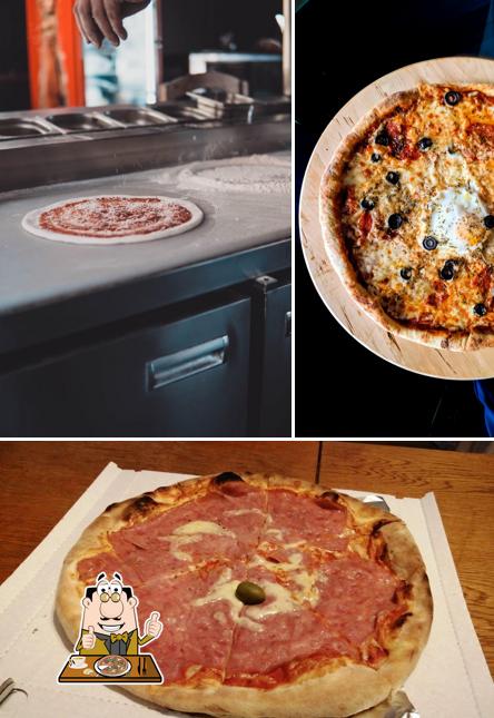 Elige una pizza en Pizzeria Marino