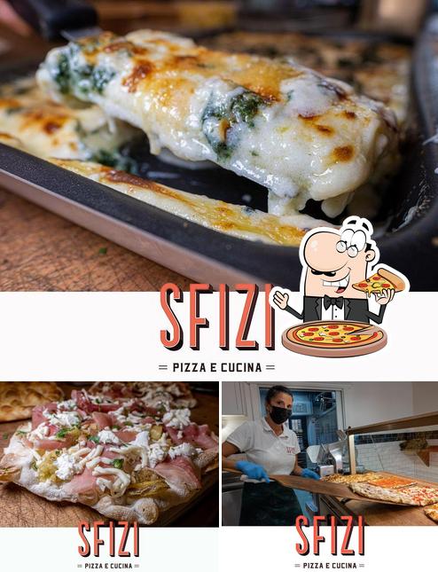 A Sfizi di Pizza, vous pouvez prendre des pizzas