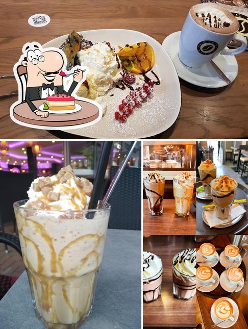 Migo Coffee Schneverdingen propose une sélection de desserts