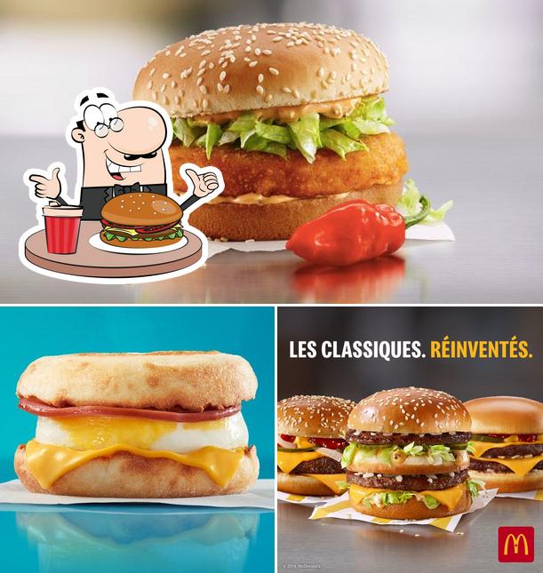 Faites-vous plaisir avec un hamburger à McDonald's