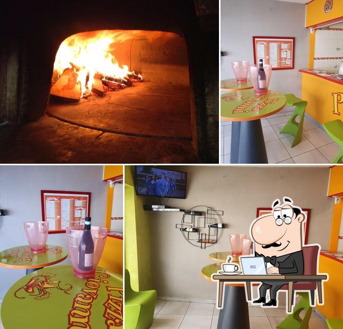 L'intérieur de Pizza Giovanni