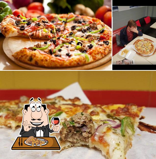 Try out pizza at Beirut Kebab